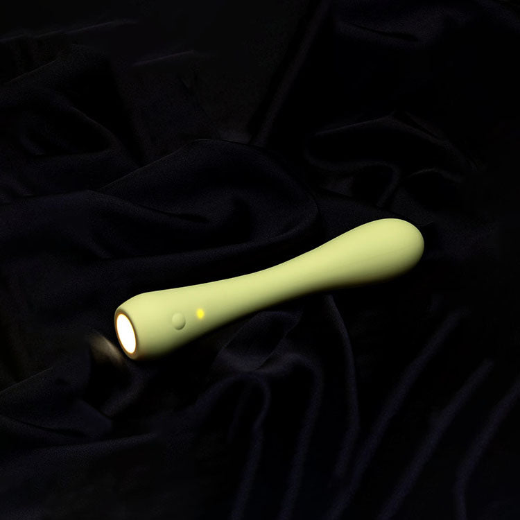 Adam & Eve Groovy Glow Ups Bendie Yellow 18.4 Cm Usb Rechargeable G Spot Vibrator