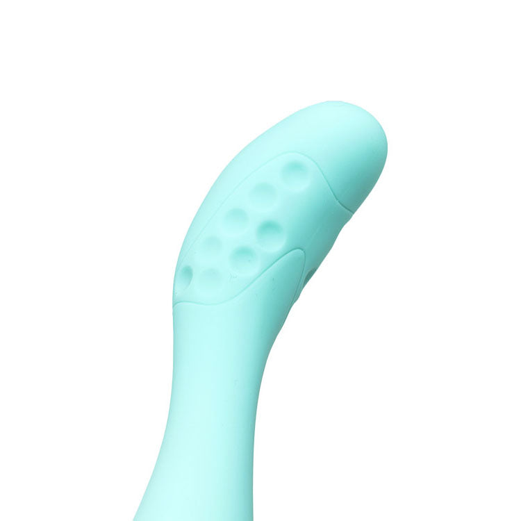 Adam & Eve Groovy Glow Ups Flexie Blue 19 Cm Usb Rechargeable G Spot Vibrator