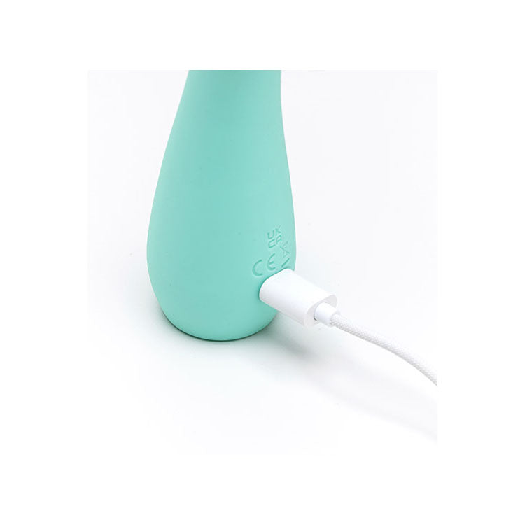 Adam & Eve Groovy Glow Ups Flexie Blue 19 Cm Usb Rechargeable G Spot Vibrator