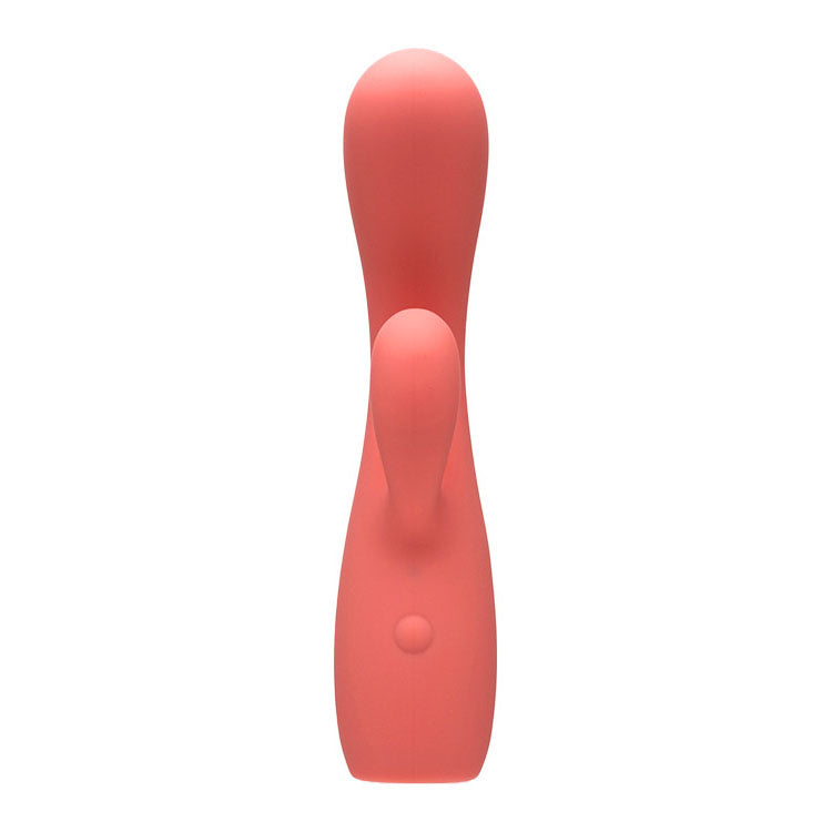 Adam & Eve Groovy Glow Ups Curvie Pink 17.8 Cm Usb Rechargeable Rabbit Vibrator