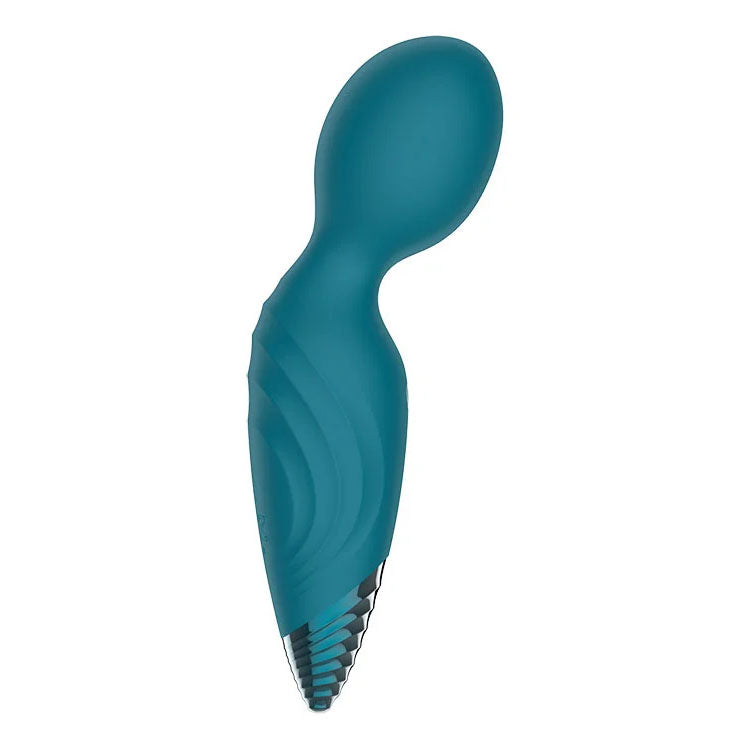 Adam & Eve Dew Drop Green 12.7 Cm Usb Rechargeable Mini Massager Wand