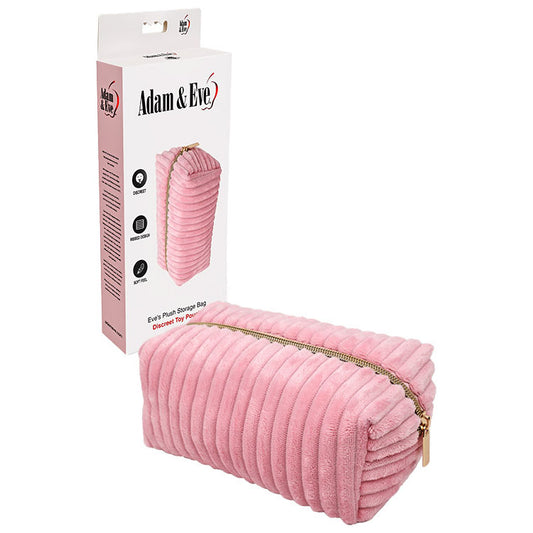 Adam & Eve Eves Plush Storage Bag Private Storage Bag