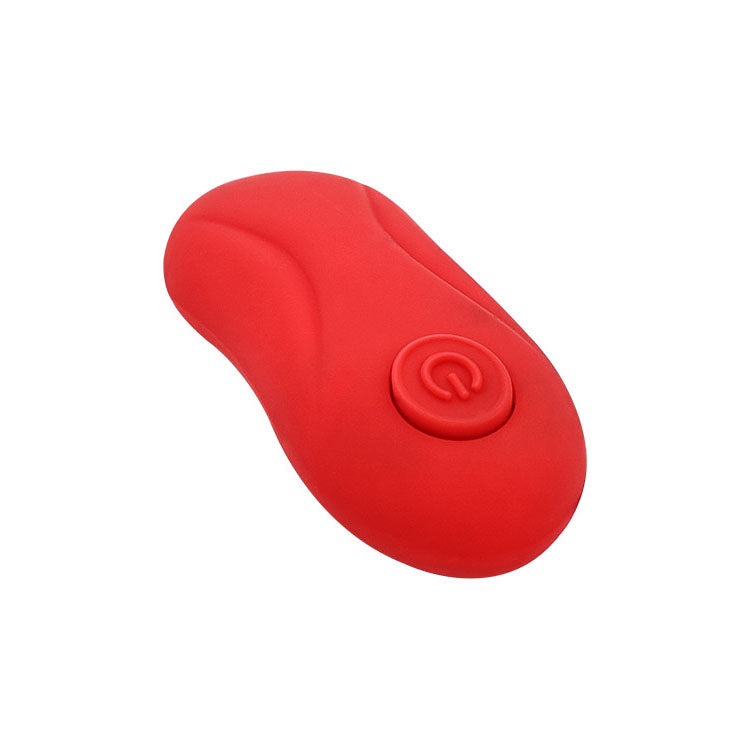 Adam & Eve The Rosebud Red 10.2 Cm Usb Rechargeable Vibrating Butt Plug With Remote