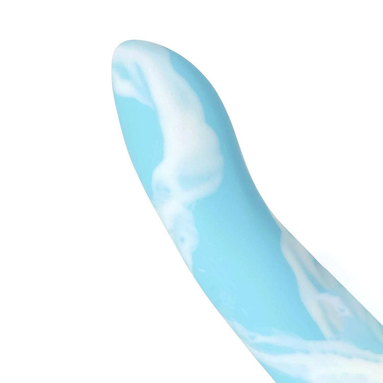 Adam & Eve Wonder Blue/White 16.5 Cm Dildo