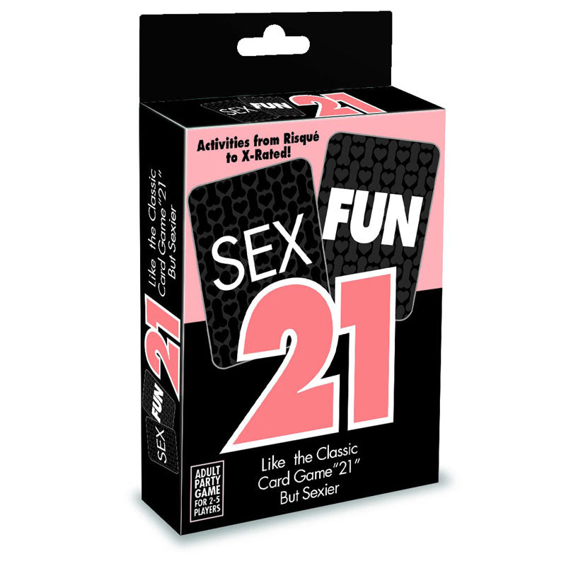 Sex Fun 21 Adult Card Game
