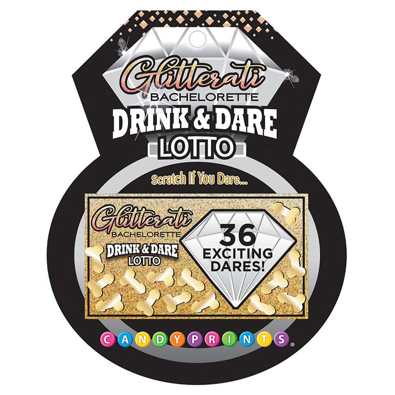 Glitterati Drink And Dare Lotto Hens Party Lotto Game