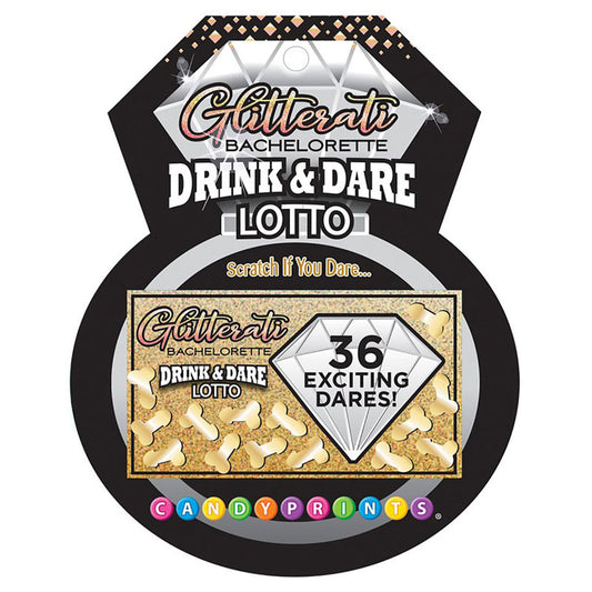Glitterati Drink And Dare Lotto Hens Party Lotto Game
