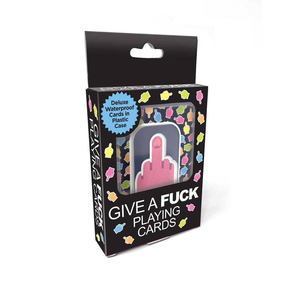 Give A Fuck Playing Cards Waterproof Novelty Playing Cards
