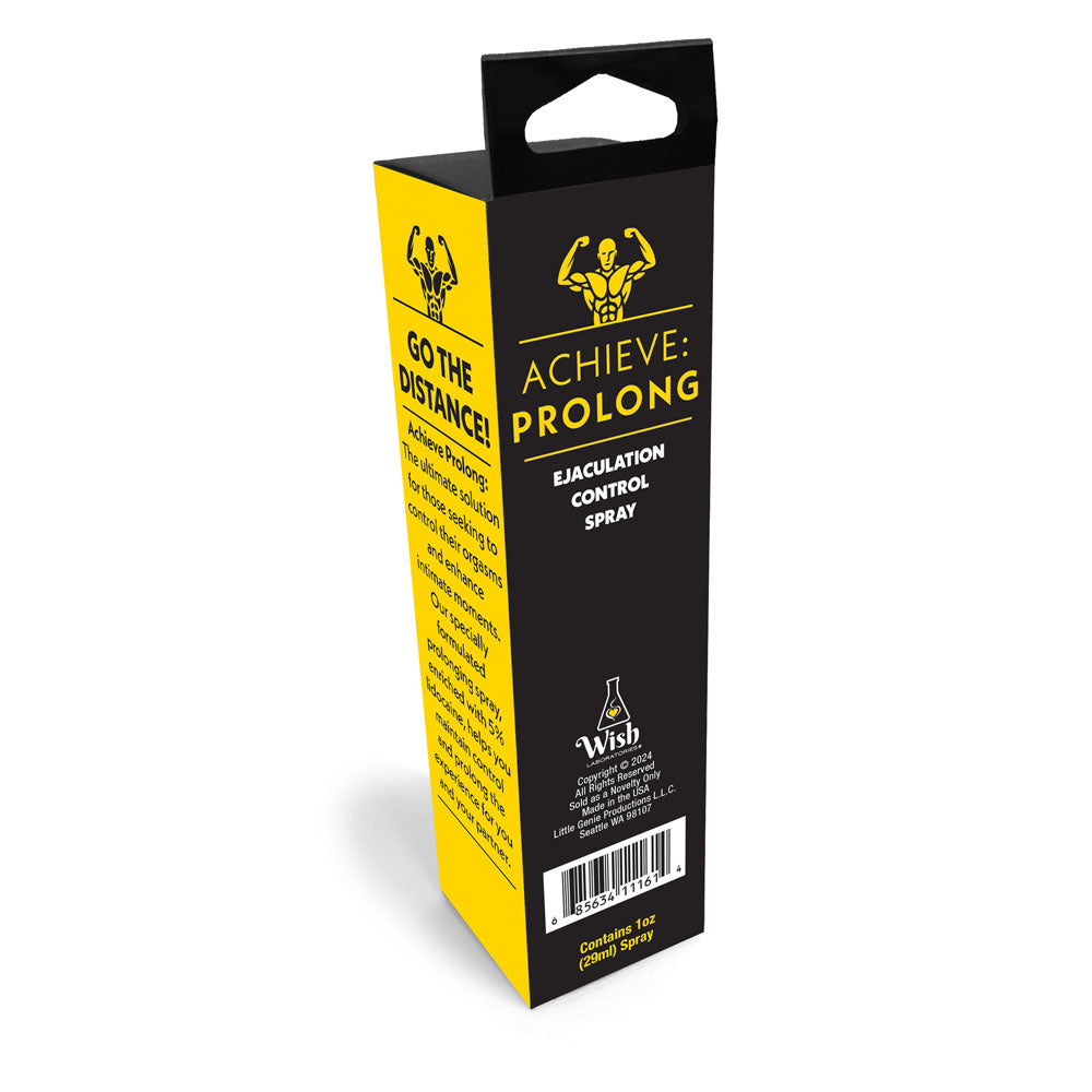 Achieve: Prolong Ejaculation Control Spray For Men 29 Ml Spray