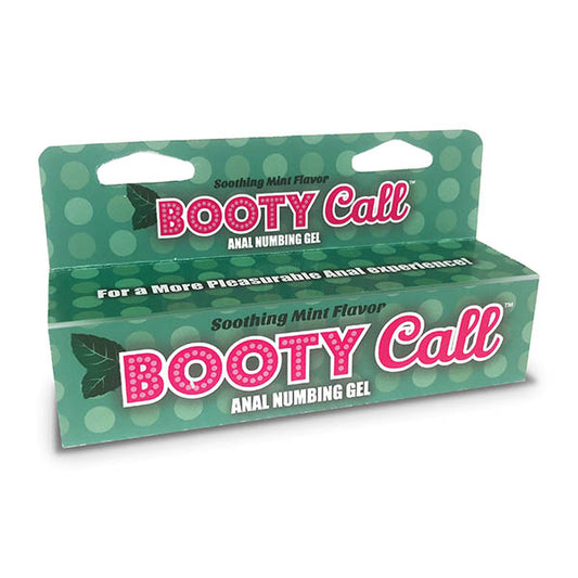 Booty Call Mint Mint Flavoured Anal Numbing Gel 44 Ml (1.5 Oz) Tube