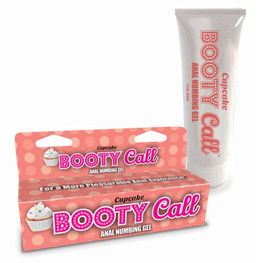 Booty Call Anal Numbing Gel Cupcake Flavoured Anal Numbing Gel 44 Ml (1.5 Oz) Tube