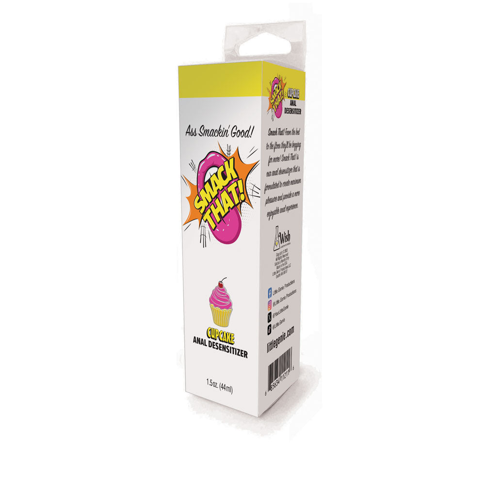 Smack That! Anal Desensitiser Cupcake Cupcake Flavoured Anal Desensitiser 44 Ml Tube
