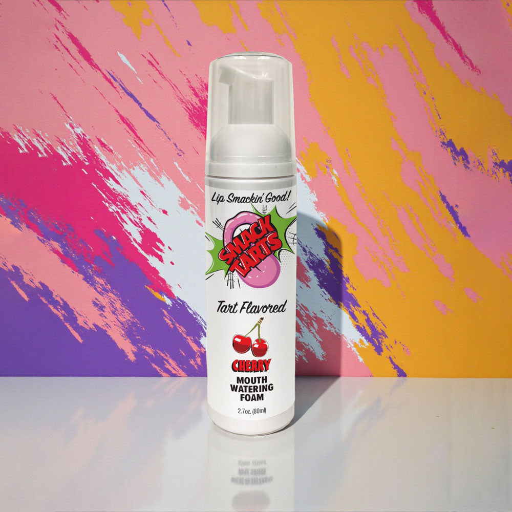 Smack Tarts Mouthwatering Foam Cherry Sour Cherry Flavoured 80 Ml Bottle