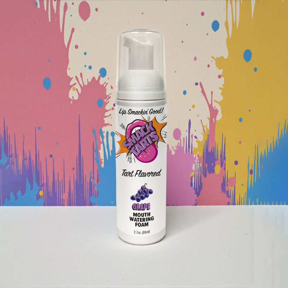 Smack Tarts Mouthwatering Foam Grape Sour Grape Flavoured 80 Ml Bottle