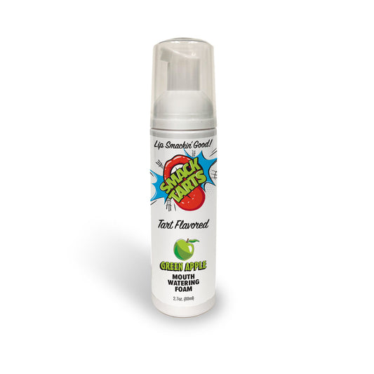 Smack Tarts Mouthwatering Foam Green Apple Sour Green Apple Flavoured 80 Ml Bottle