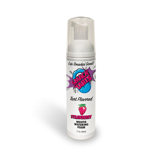 Smack Tarts Mouthwatering Foam Strawberry Sour Strawberry Flavoured 80 Ml Bottle