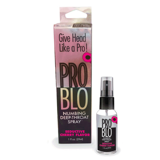 Pro Blo Deep Throat Spray Cherry Cherry Flavoured Deep Throat Spray 30 Ml