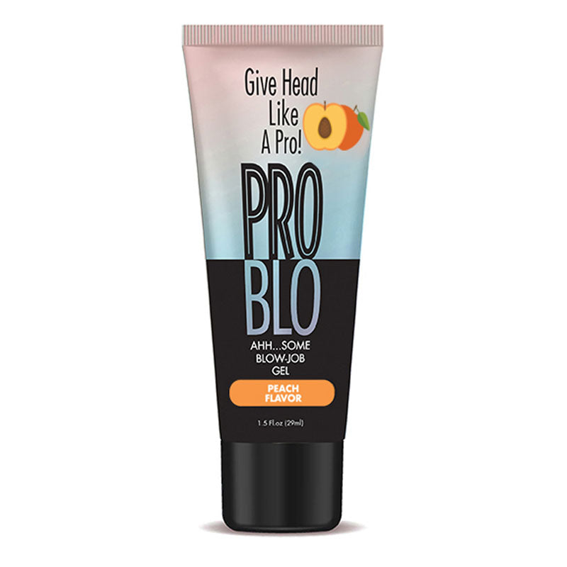 Pro Blo Oral Pleasure Gel Peach Flavoured Blowjob Gel 29 Ml Tube