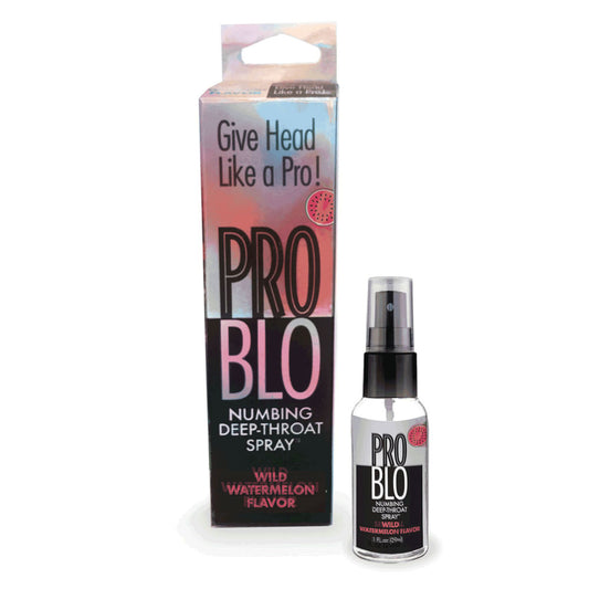 Pro Blo Deep Throat Spray Watermelon Watermelon Flavoured Deep Throat Spray 30 Ml