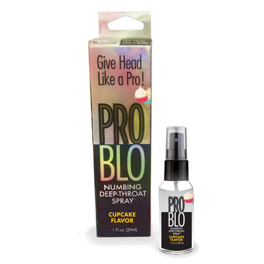 Pro Blo Deep Throat Spray Cupcake Cupcake Flavoured Deep Throat Spray 30 Ml