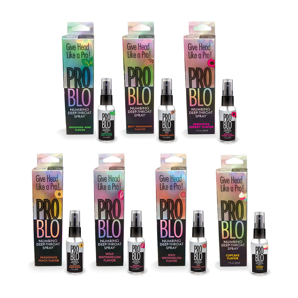 Pro Blo Deep Throat Spray Cupcake Cupcake Flavoured Deep Throat Spray 30 Ml