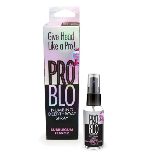 Pro Blo Deep Throat Spray Bubblegum Bubblegum Flavoured Deep Throat Spray 30 Ml