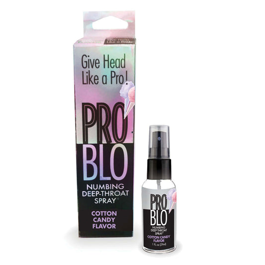 Pro Blo Deep Throat Spray Cotton Candy Cotton Candy Flavoured Deep Throat Spray 30 Ml