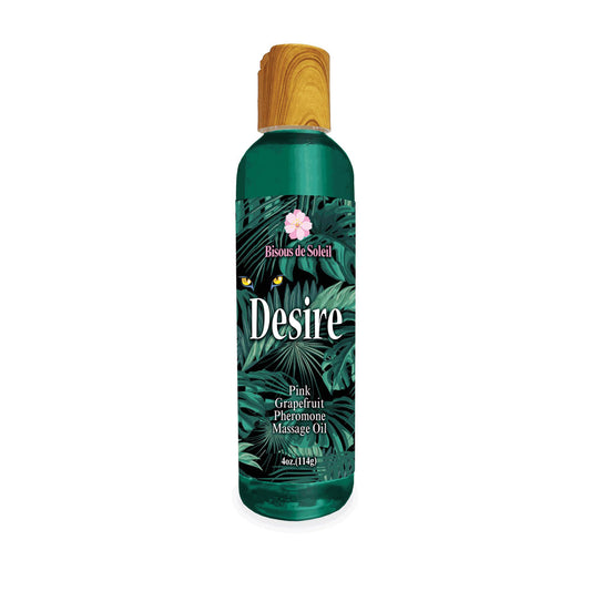 Desire Pheromone Massage Oil Pink Grapefruit Scented Pheromone Massage Oil 118 Ml