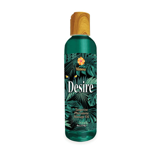Desire Pheromone Massage Oil Tangerine Scented Pheromone Massage Oil 118 Ml