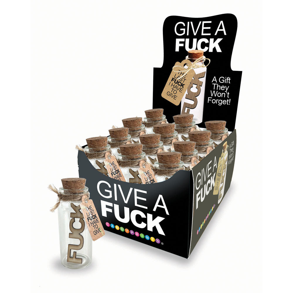 Last Fuck I Have To Give Display Of 12 Novelty Gift Counter Display Of 12