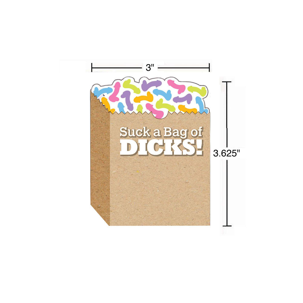 Suck A Bag Of Dicks! Sticky Notes Novelty Sticky Notes 100 Pack