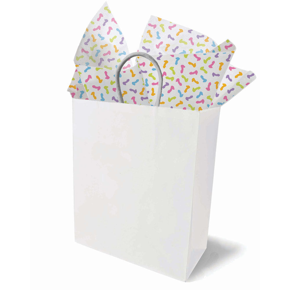 Super Fun Penis Tissue Paper Sheets Novelty Decoration Sheets 6 Pack