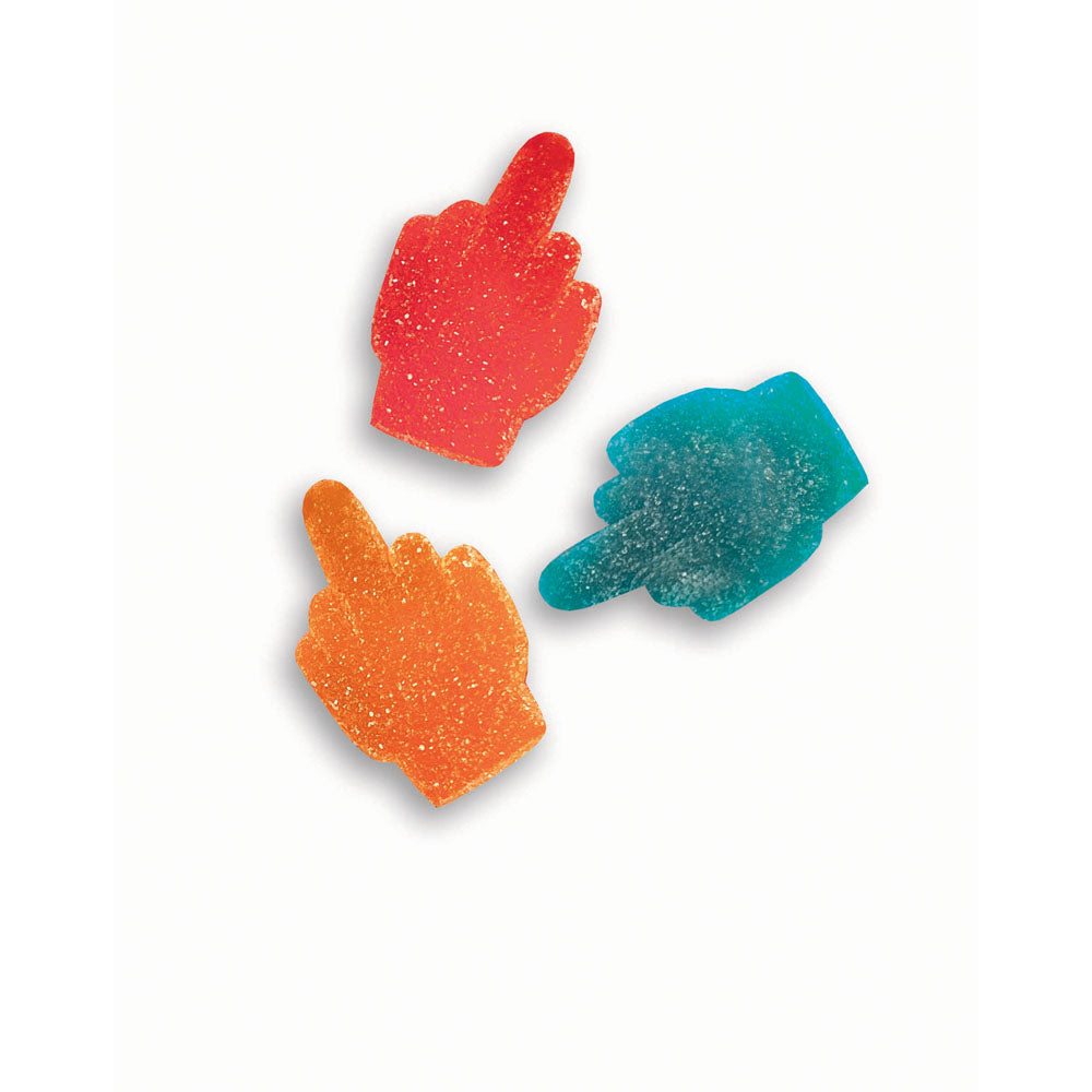 Gummy Bag Of Fucks I Have To Give Soft & Chewy Sour Gummy Lollies 64 Gram Bag