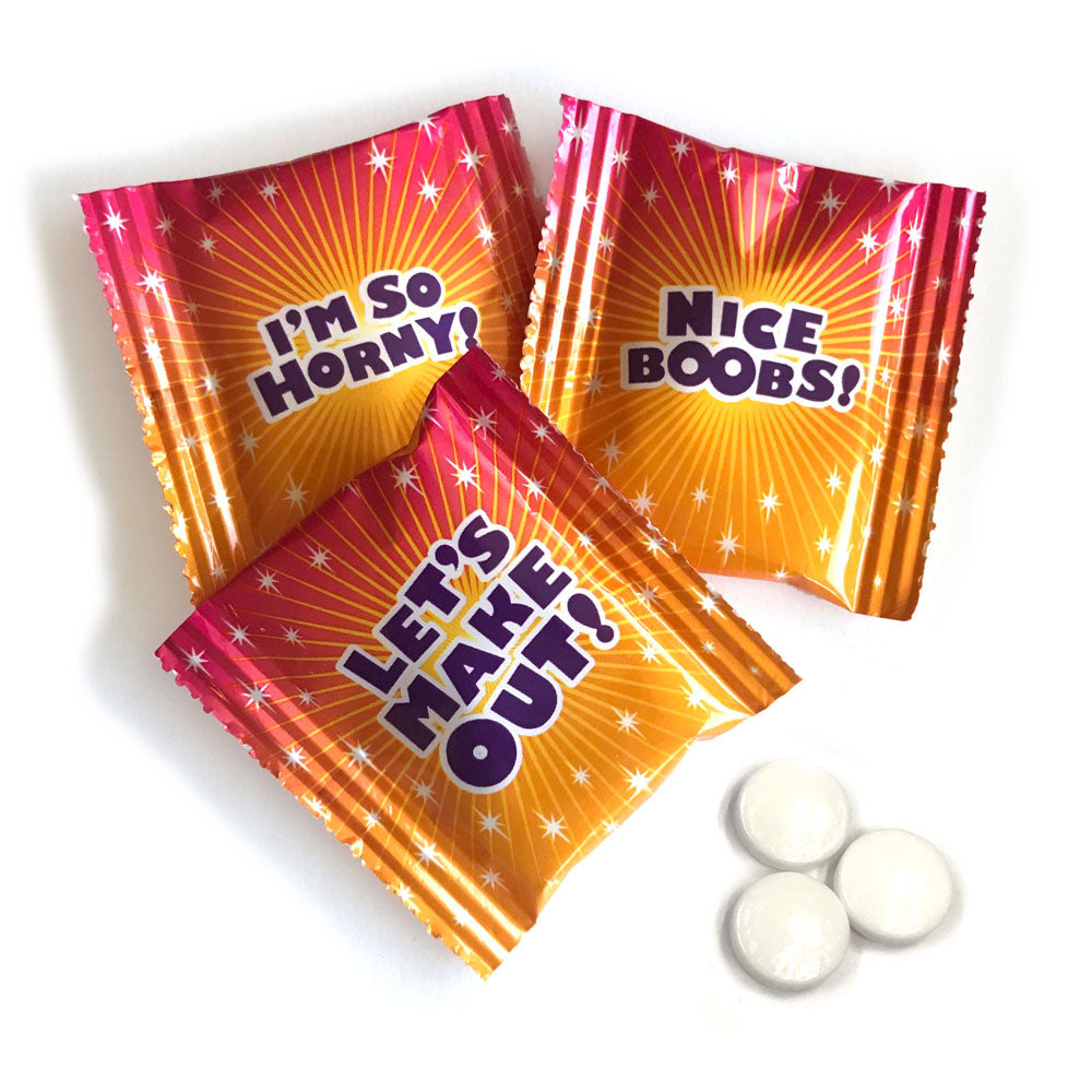 Naughty Mints Bulk Bag Of 25 Party Packs