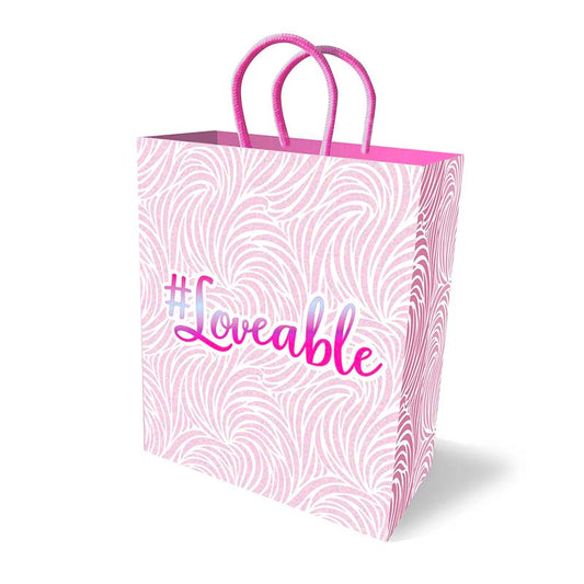 #Loveable Gift Bag Novelty Gift Bag