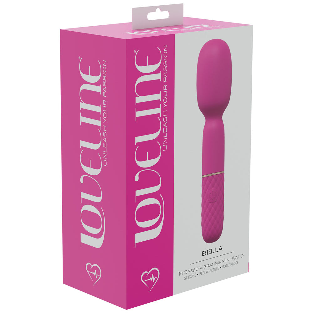 Loveline Bella Pink Pink 14 Cm Usb Rechargeable Massage Wand