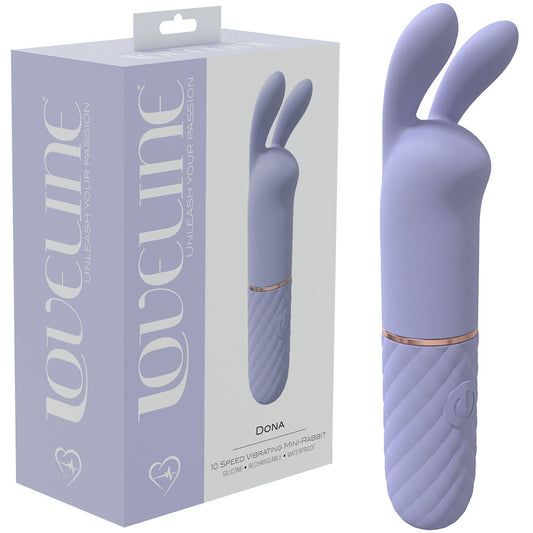 Loveline Dona Purple Lavender 11 Cm Usb Rechargeable Mini Vibrator