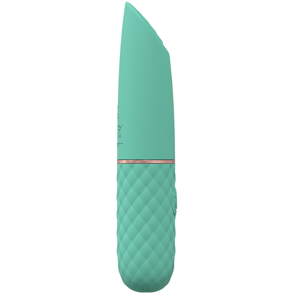 Loveline Beso Green Green 10.6 Cm Usb Rechargeable Mini Lipstick Vibrator