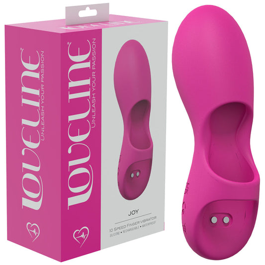 Loveline Joy Pink Pink Usb Rechargeable Finger Stimulator