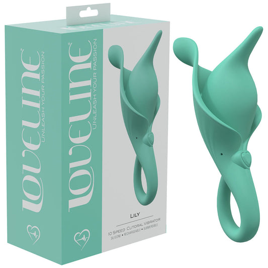 Loveline Lily Green Green Usb Rechargeable Stimulator