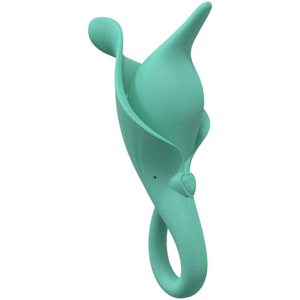 Loveline Lily Green Green Usb Rechargeable Stimulator