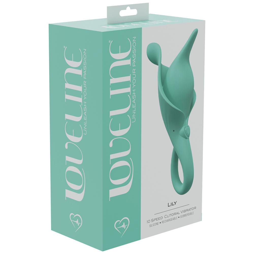 Loveline Lily Green Green Usb Rechargeable Stimulator