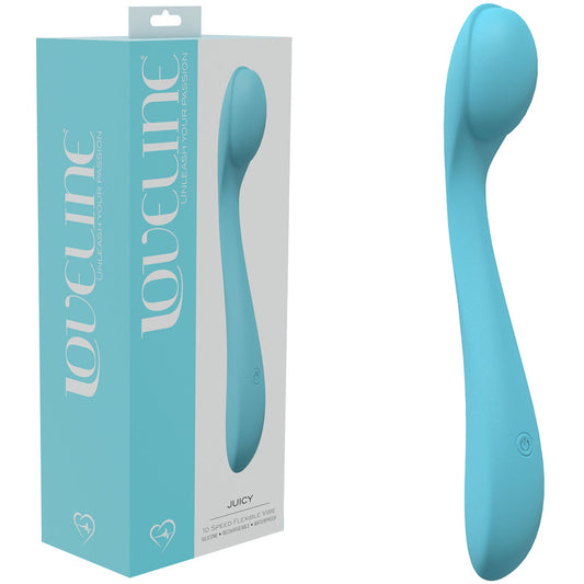 Loveline Juicy Blue Blue 21.5 Cm Usb Rechargeable Vibrator