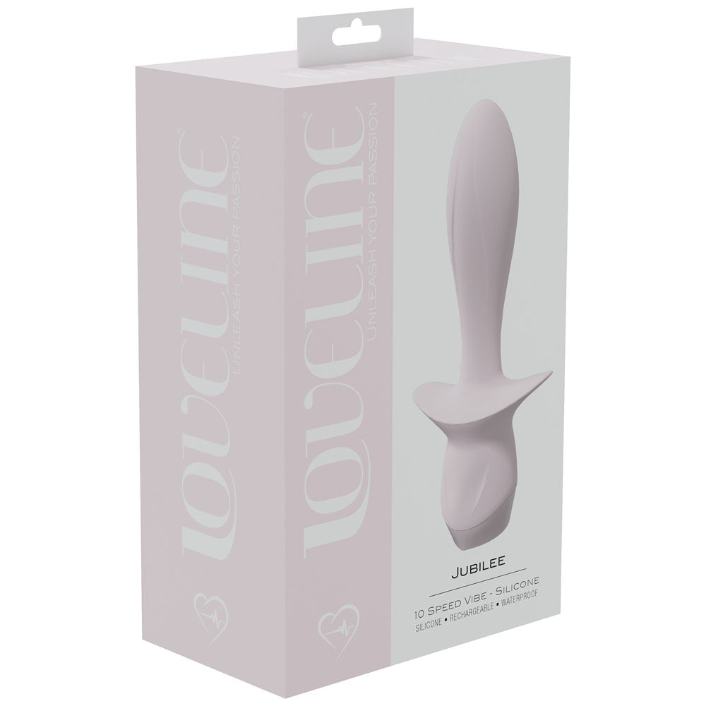 Loveline Jubilee Pink 13.5 Cm Usb Rechargeable Vibrating Anal Plug