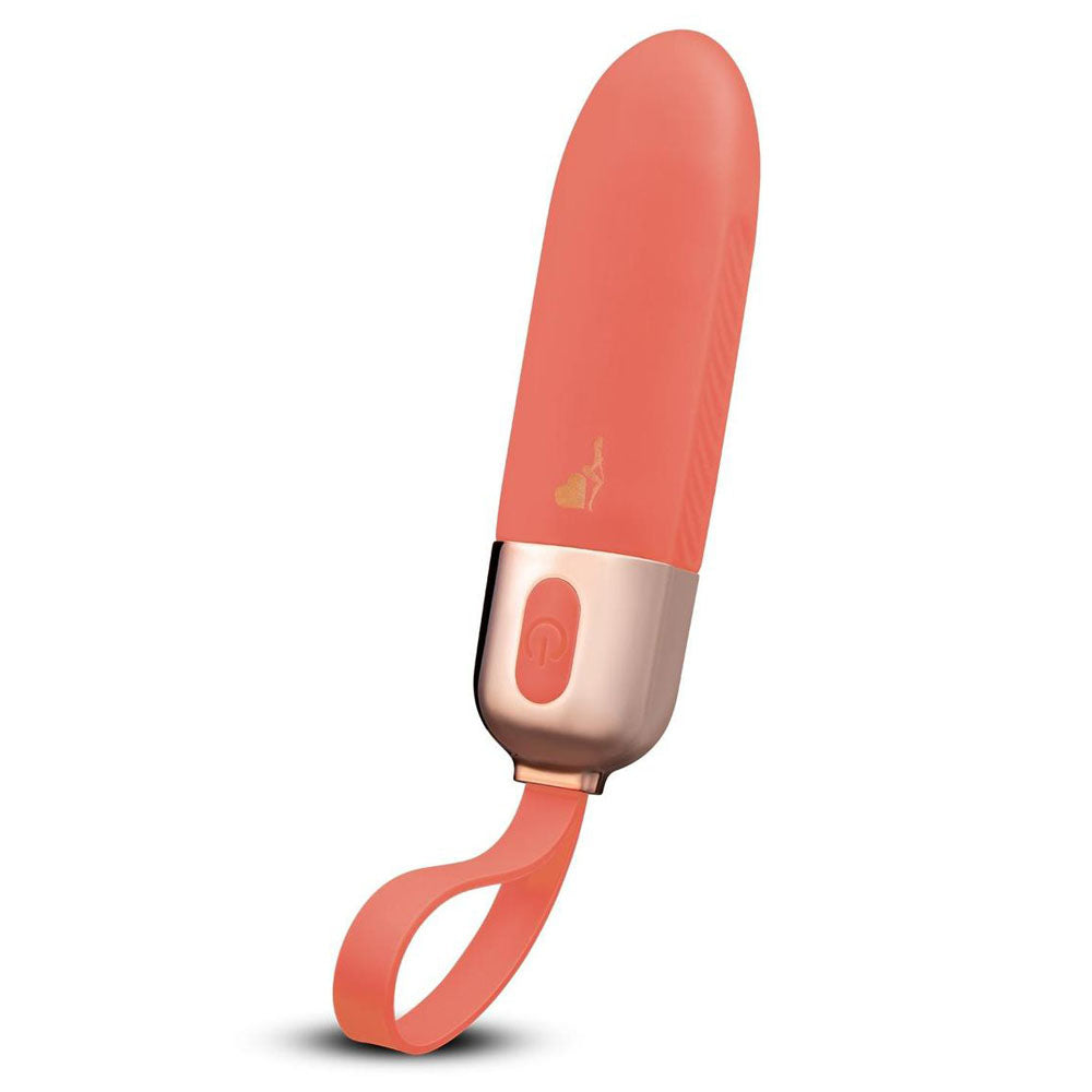 Lapdance Popsicle Mini Pocket Wand Pink 12 Cm Usb Rechargeable Bullet