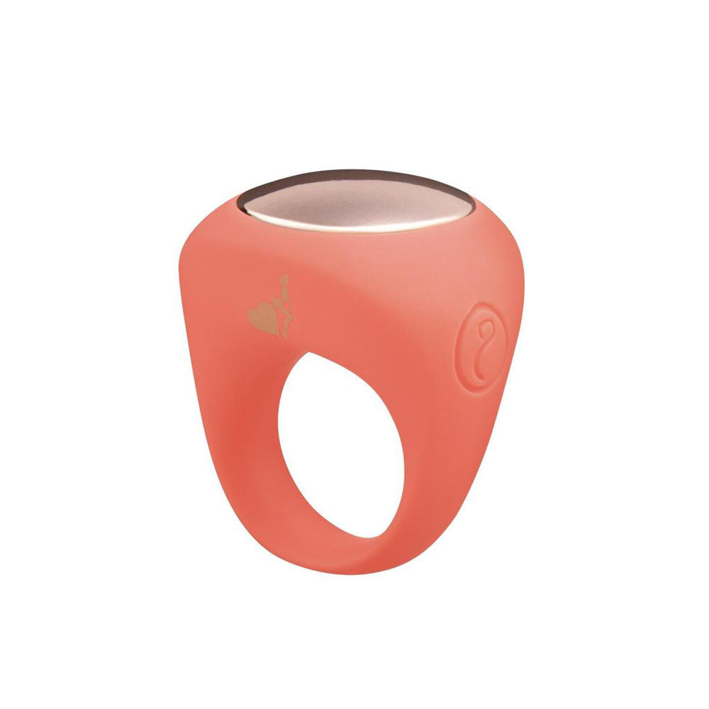 Lapdance Ring Vibe Wearable Ring Vibrator Pink Usb Rechargeable Ring Vibrator