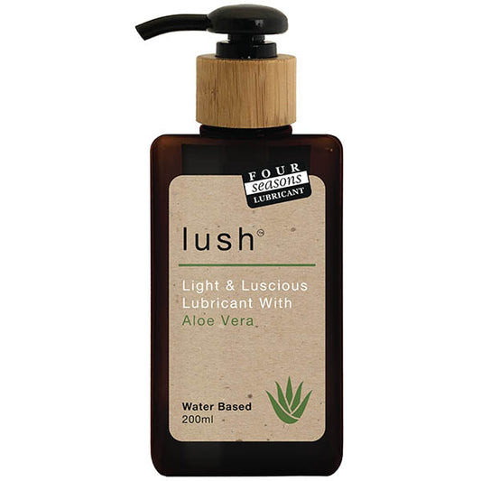 Four Seasons Lush Water Based Lubricant With Aloe Vera 200 Ml