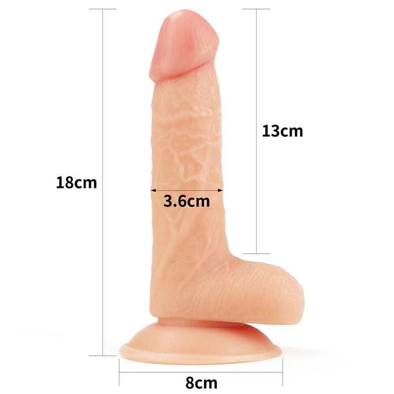 The Ultra Soft Dude Flesh 17.8 Cm (7'') Dong