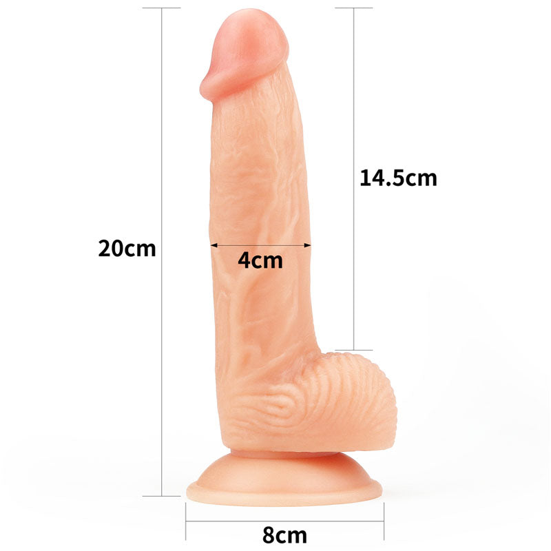 The Ultra Soft Dude Flesh 20.3 Cm (8'') Dong