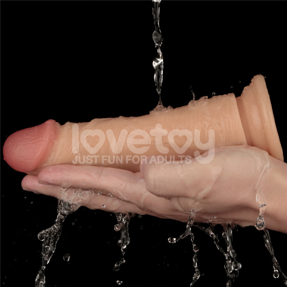 7 Inch Power Basics Flesh 18 Cm Usb Rechargeable Vibrating Dong